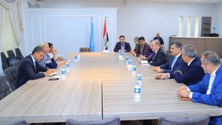 وفد برلمان كوردستان يزور ممثلة الأمين العام للأمم المتحدة في العراق